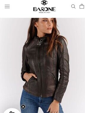 Barone 100% Leather Jacket